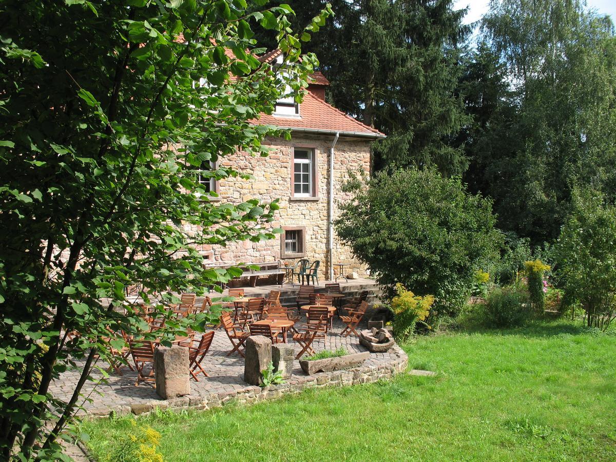 فندق Neuleiningenفي  Gastehaus Felsenmuhle Im Tal المظهر الخارجي الصورة